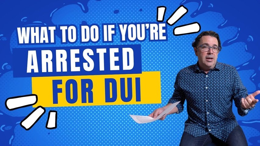 What To Do If You’re Arrested For A First Time DWI Offense